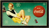 Coca-Cola Lámina giclée enmarcada