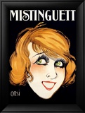 Mistinguett Estampe encadrée par Orsi 