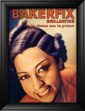 Josephine Baker, Bakerfix Framed Giclee Print