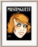 Mistinguett Framed Giclee Print by Orsi 