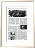New York Times, April 19, 1970: Woodstock: A Desperate Fear for the Future? Lámina giclée enmarcada New York Times, April 19, 1970: Woodstock: A Desperate Fear for the Future? Lámina giclée enmarcada