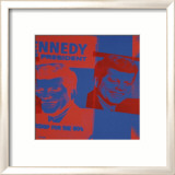 Flash: November 22, 1963, JFK Assassination, c.1968 (Blue and Red) Affiches par Andy Warhol