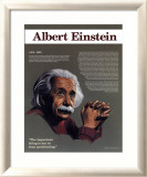 Les grands noms du XXe siècle, Albert Einstein Affiches