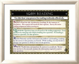 Survey, Question, Read, Write Láminas