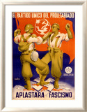 El partido único Lámina giclée enmarcada El partido único Lámina giclée enmarcada