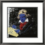 Beethoven, c.1987 (blue face) Reprodukcje autor Andy Warhol Beethoven, c.1987 (blue face) Reprodukcje autor Andy Warhol