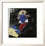 Beethoven, c.1987 (blue face) Affiches par Andy Warhol