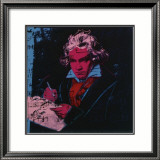 Beethoven, c.1987 (red face) Posters af Andy Warhol