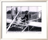 Orville Wright Biplane Lámina giclée enmarcada Orville Wright Biplane Lámina giclée enmarcada