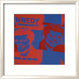 Flash: November 22, 1963, JFK Assassination, c.1968 (Blue and Red) Pôsters por Andy Warhol