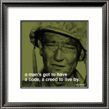 John Wayne: Creed Art
