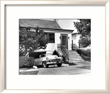 Kabriolety Cadillac Oprawiona reprodukcja giclee