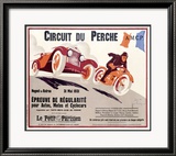 Circuit du Perche Framed Giclee Print by T. J. Bridge