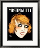 Mistinguett Framed Giclee Print by Orsi 