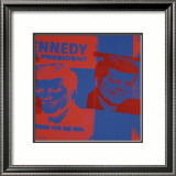 Flash: November 22, 1963, JFK Assassination, c.1968 (Blue and Red) Affiches par Andy Warhol