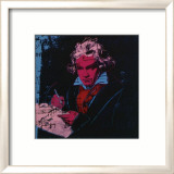 Beethoven, c.1987 (red face) Art par Andy Warhol