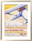 Pilote d' Aviationes Military Aviation Lámina giclée enmarcada Pilote d' Aviationes Military Aviation Lámina giclée enmarcada