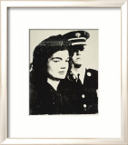 Jackie, c.1964 (With Guard) Láminas por Andy Warhol