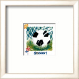 Soccer Prints by Lila Rose Kennedy