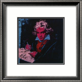 Beethoven, c.1987 (red face) Affiches par Andy Warhol