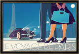 Voyage de Paris II Plakater av David Brier