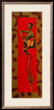 Joueur de percussion africain II Affiches par Kamba 