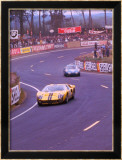 1966 LeMans Estampe encadrée