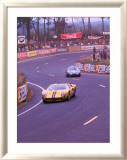 1966 LeMans Estampe encadrée