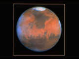 Hubble Space Telescope View of Mars Premium fotografisk trykk av D. Gilmore & L. Bergeron