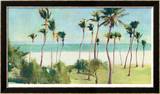 Miami Beach Limited Edition Framed Print by Allyson Krowitz