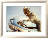 Italjet GP Mototcycle Framed Giclee Print by Giovanni Perrone