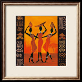 Three Gatherers Art par Izabella Dahlke