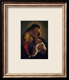Madonna and Child Print by Tim Ashkar