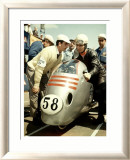 Italian Mv Agusta Gp Motorcycle Poster Estampe encadrée par Giovanni Perrone