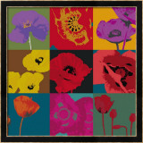 Coquelicots pop Affiches par Don Li-Leger