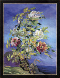 Pivoines à la mer Posters par Susan Jeschke