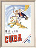 Cuba Lámina giclée enmarcada Cuba Lámina giclée enmarcada