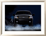 2007 Ford F-150 Super Crew Lámina giclée enmarcada