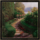 Garden Walkway Póster por Haibin Garden Walkway Póster por Haibin