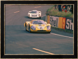 1967 LeMans Estampe encadrée