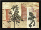 Parchment Trees II Print by Renbaum 