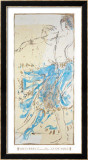 Danseuse en bleu Posters par Marta Wiley