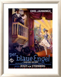 Marlene Dietrich in Blue Angel Lámina giclée enmarcada