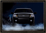 2007 Ford F-150 Super Crew Lámina giclée enmarcada