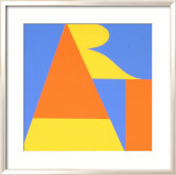 Atlanta-ART, 1972 Reproduction encadrée édition limitée par Robert Indiana