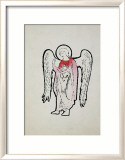 Angel, c.1956 (Red with Halo) Posters par Andy Warhol