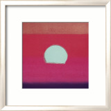Sunset, c.1972 (hot pink, purple, red, blue) Posters par Andy Warhol