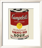 Campbell's Soup Can, c.1962 (Old Fashioned Tomato Rice) Posters par Andy Warhol