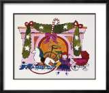 Christmas Card Design, c.1958 Kunstdruck von Andy Warhol