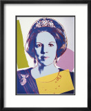 Reigning Queens: Queen Beatrix of the Netherlands, c.1985 Affiche par Andy Warhol